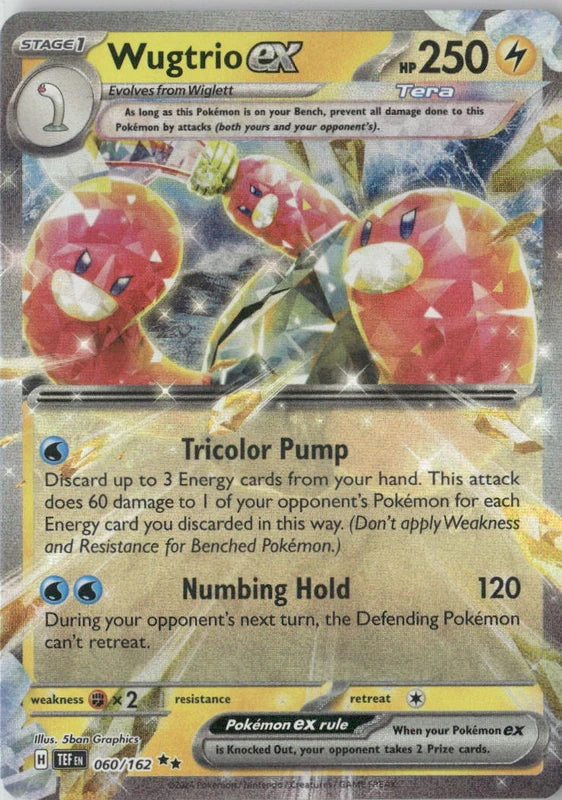 Wugtrio ex - 060/162 - SV05: Temporal Forces