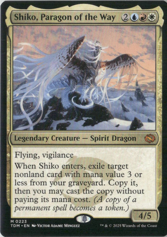 Scan Image | Shiko, Paragon of the Way - Tarkir: Dragonstorm | [44CAAFD8]