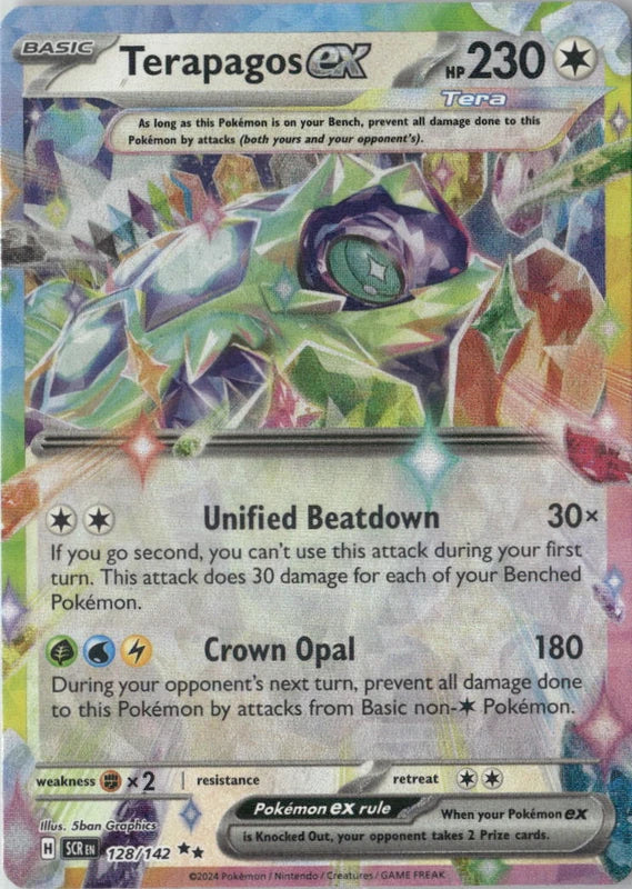 Terapagos ex - 128/142 - SV07: Stellar Crown