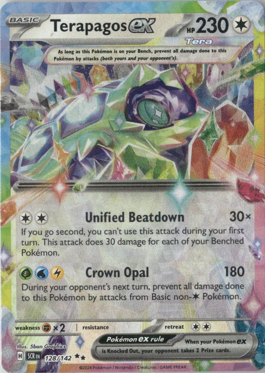 Terapagos ex - 128/142 - SV07: Stellar Crown