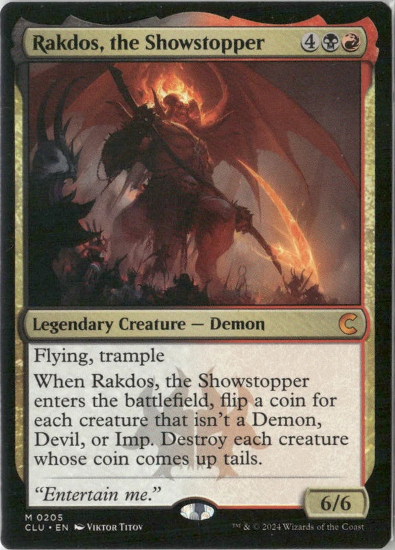 Scan Image | Rakdos, the Showstopper - Ravnica: Clue Edition | [A4934537]