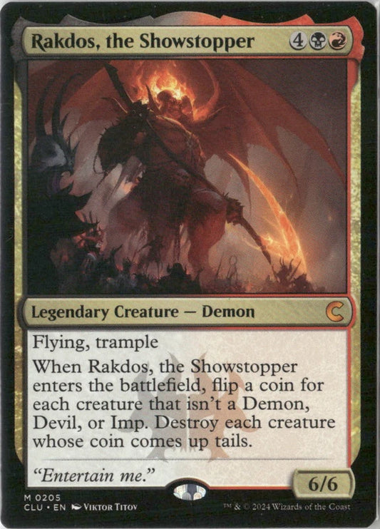 Scan Image | Rakdos, the Showstopper - Ravnica: Clue Edition | [A4934537]