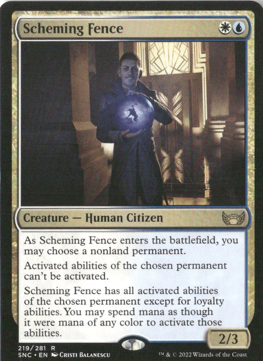 Scheming Fence - Streets of New Capenna
