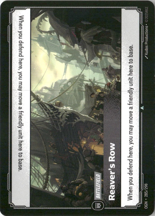 Reaver's Row - Origins