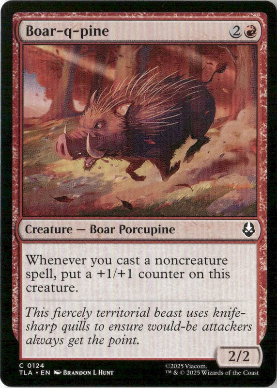 Boar-q-pine - Avatar: The Last Airbender