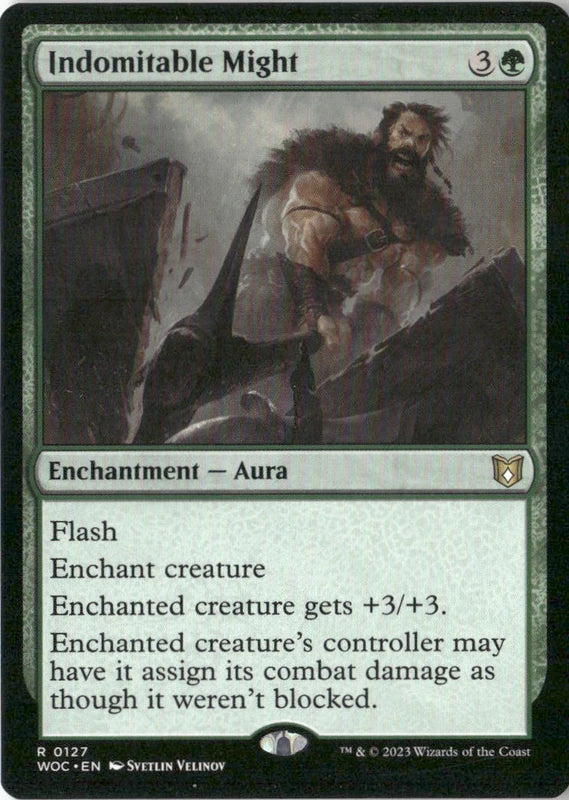 Indomitable Might - Commander: Wilds of Eldraine