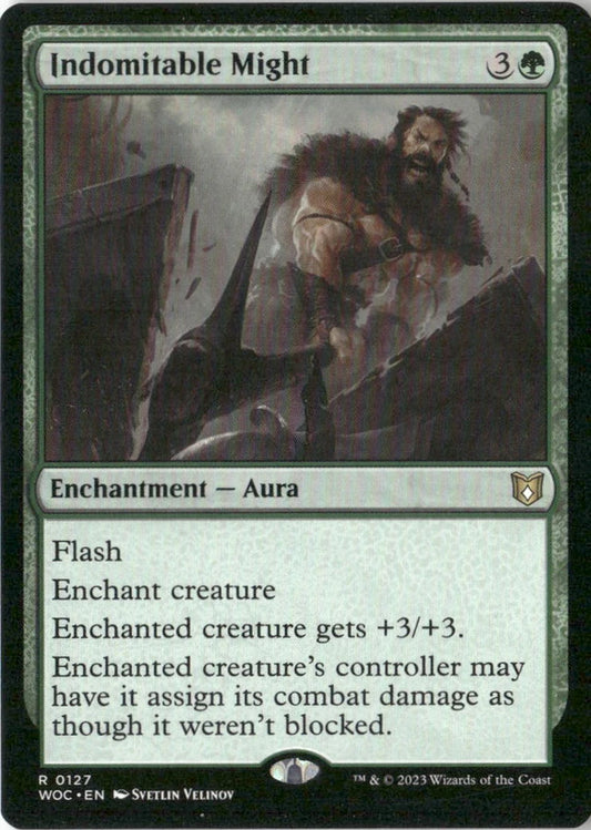 Indomitable Might - Commander: Wilds of Eldraine
