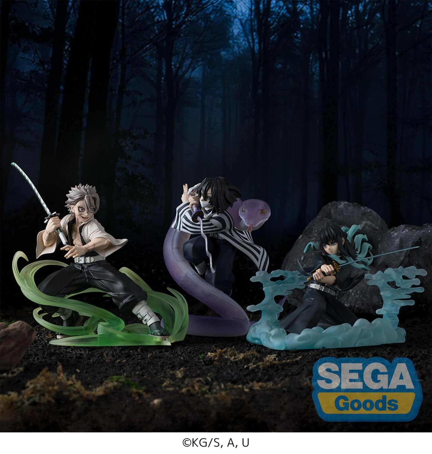 Demon Slayer Kimetsu No Yaiba Xross Link Anime Figure Sanemi Shinazugawa Hashira Training Arc