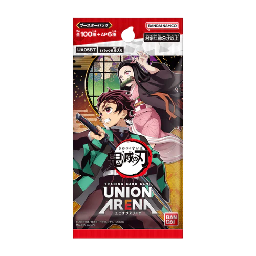 Union Arena - Demon Slayer Blade Of Demon TCG UA05BT (Japanese) Booster Pack
