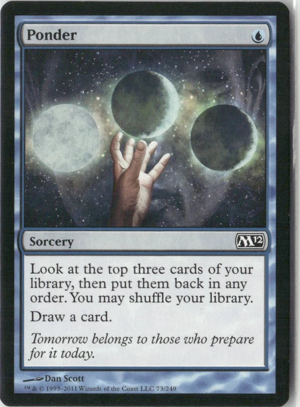 Scan Image | Ponder - Magic 2012 (M12) | [4069F005]