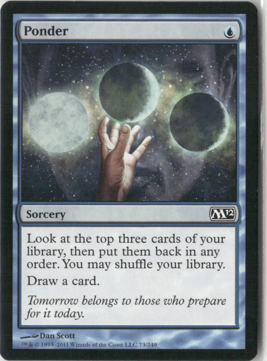 Scan Image | Ponder - Magic 2012 (M12) | [4069F005]