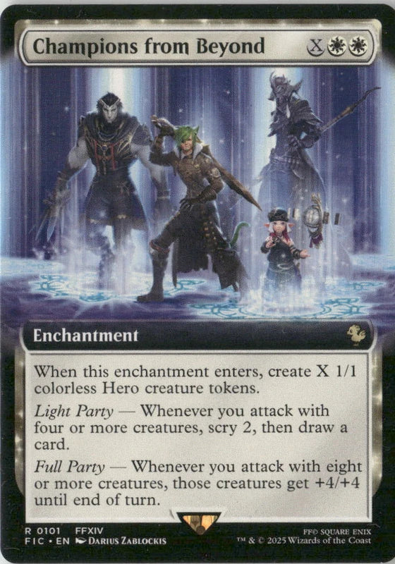 Scan Image | Champions from Beyond (Extended Art) - Commander: FINAL FANTASY | [F9B660CB]