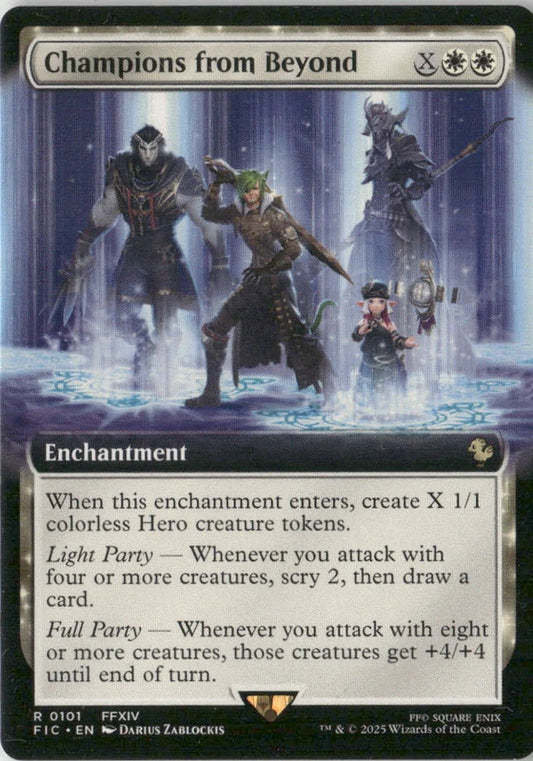 Scan Image | Champions from Beyond (Extended Art) - Commander: FINAL FANTASY | [F9B660CB]