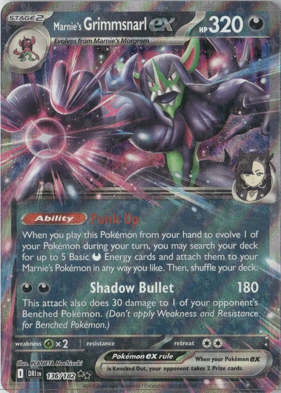 Marnie's Grimmsnarl ex - SV10: Destined Rivals