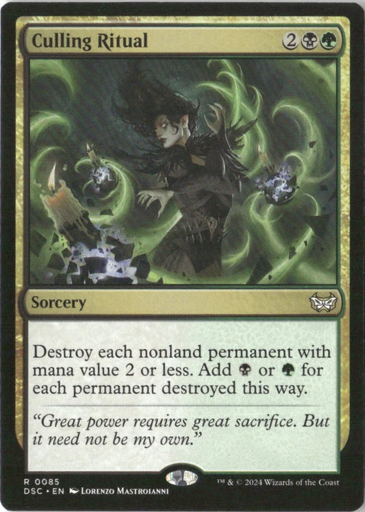Culling Ritual - Commander: Duskmourn: House of Horror