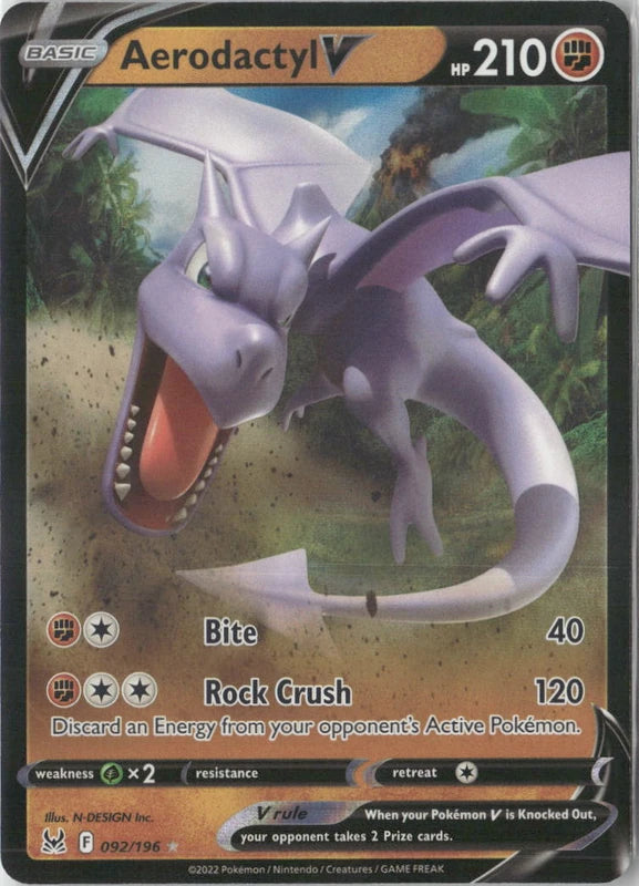 Aerodactyl V - SWSH11: Lost Origin