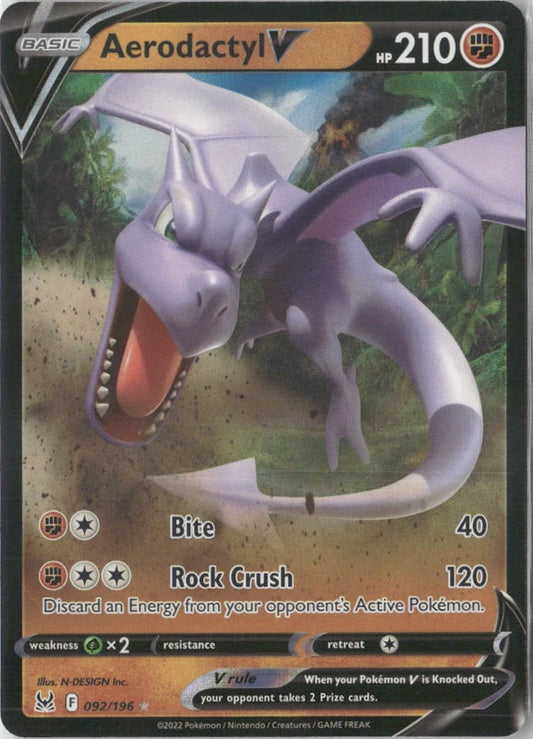 Aerodactyl V - SWSH11: Lost Origin