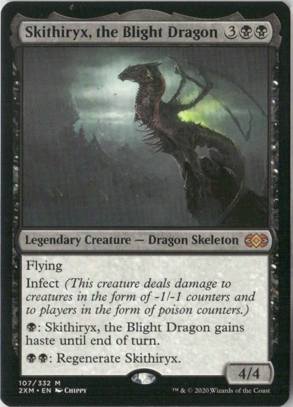 Scan Image | Skithiryx, the Blight Dragon - Double Masters | [3C9730E2]