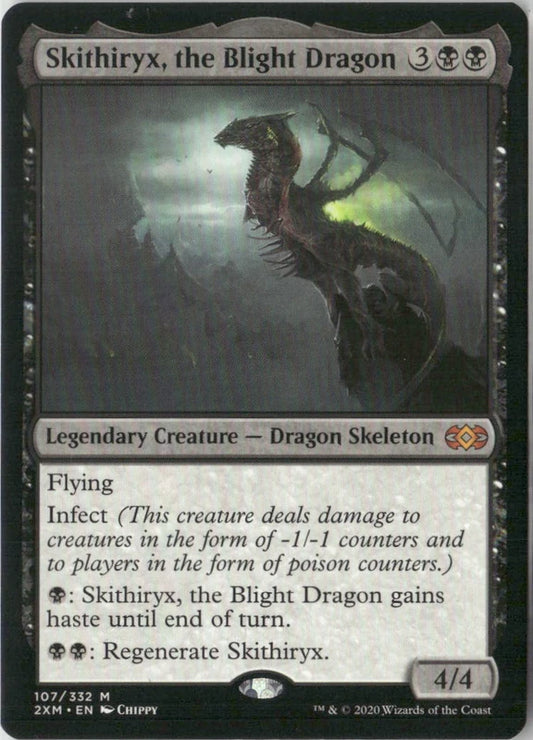 Scan Image | Skithiryx, the Blight Dragon - Double Masters | [3C9730E2]