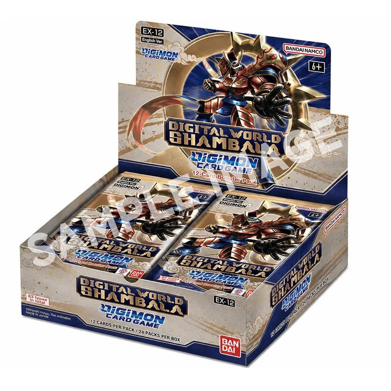 Digimon Card Game - Digital World Shambala [EX-12] Extra Booster Box