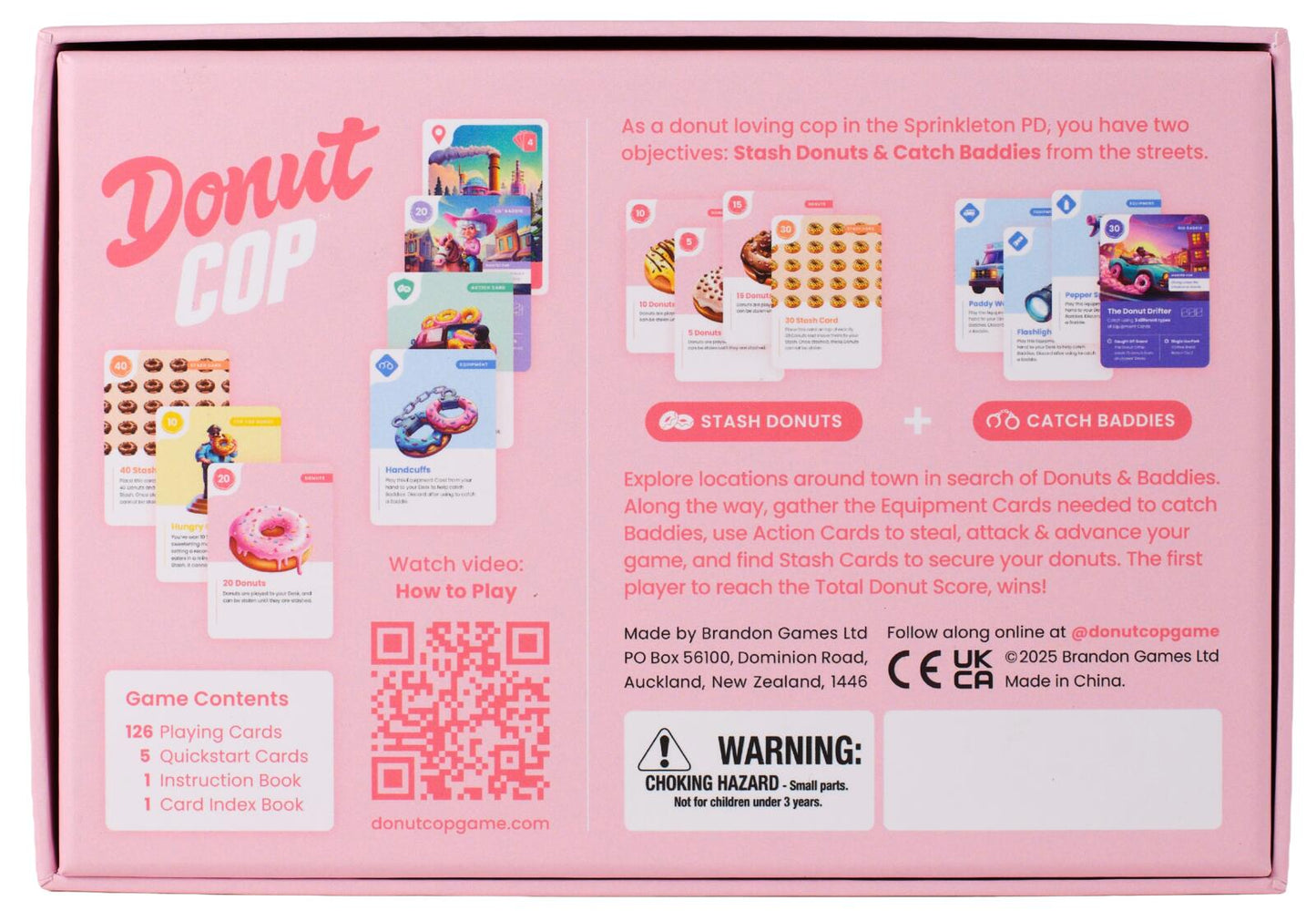 Donut Cop Card Game