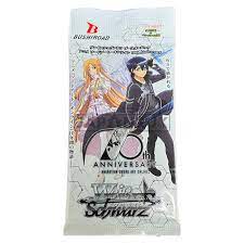[Weiss Schwarz] Animation Sword Art Online 10th Anniversary Booster Pack - English Booster Pack
