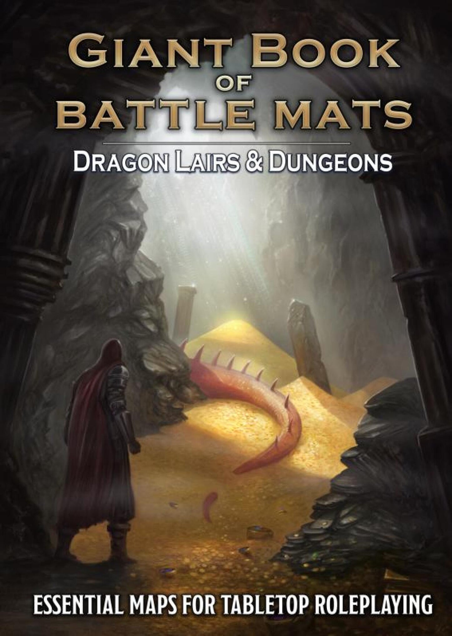 Dragon Lairs & Dungeons - A Giant Book of Battle Mats