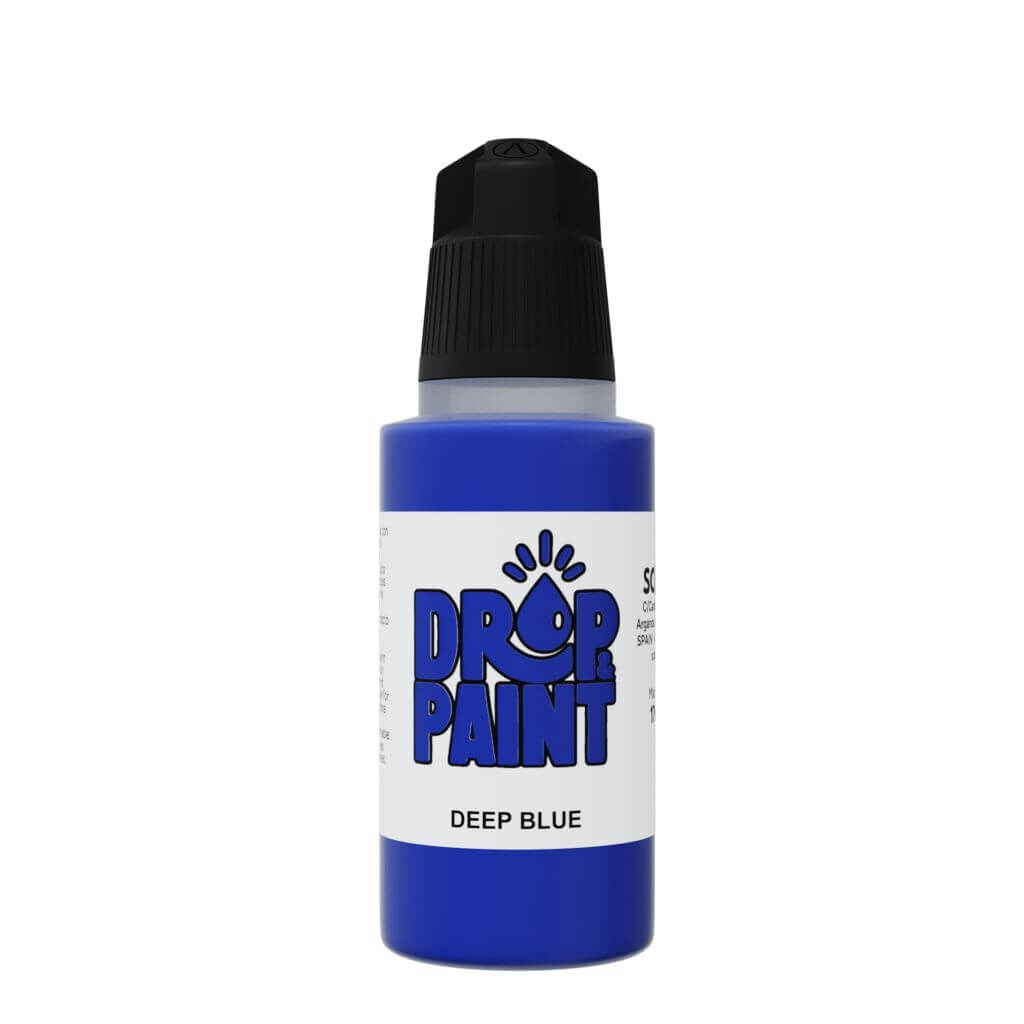 Scale 75 Drop and Paints Deep Blue 17ml Ozzie Collectables