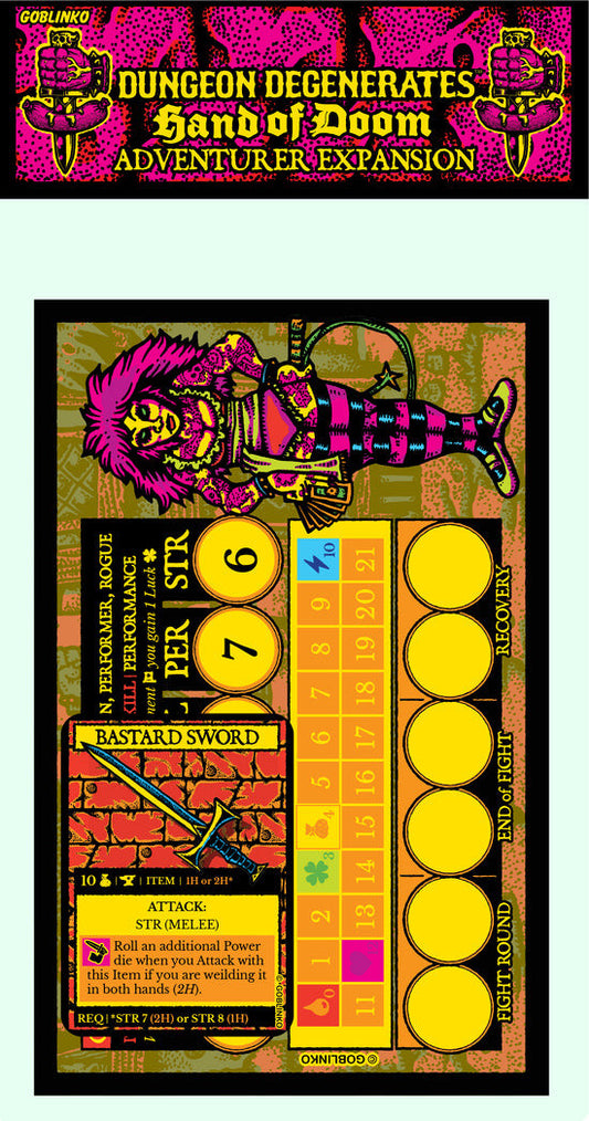 Dungeon Degenerates - Adventurer Expansion