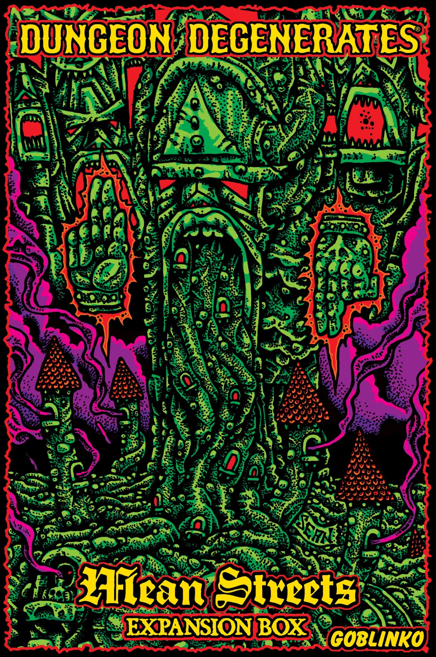 Dungeon Degenerates Mean Streets Expansion Box