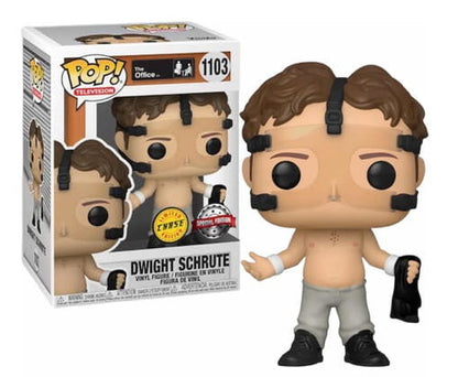 The Office - Dwight Schrute (Basketball) US Exclusive Chase Pop! Vinyl #1103
