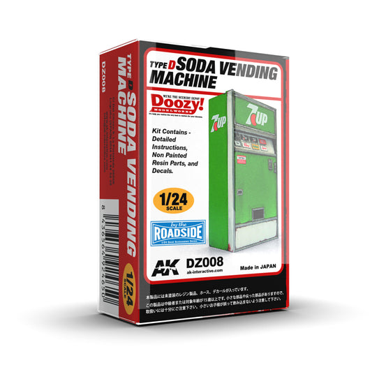 Ak Interactive - Resins - Doozy - Soda Vending Machine / Type D
