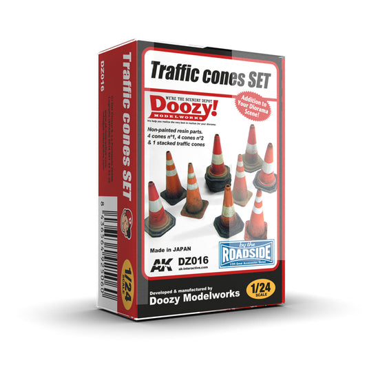 Ak Interactive - Resins - Doozy - Trafic Cones Set