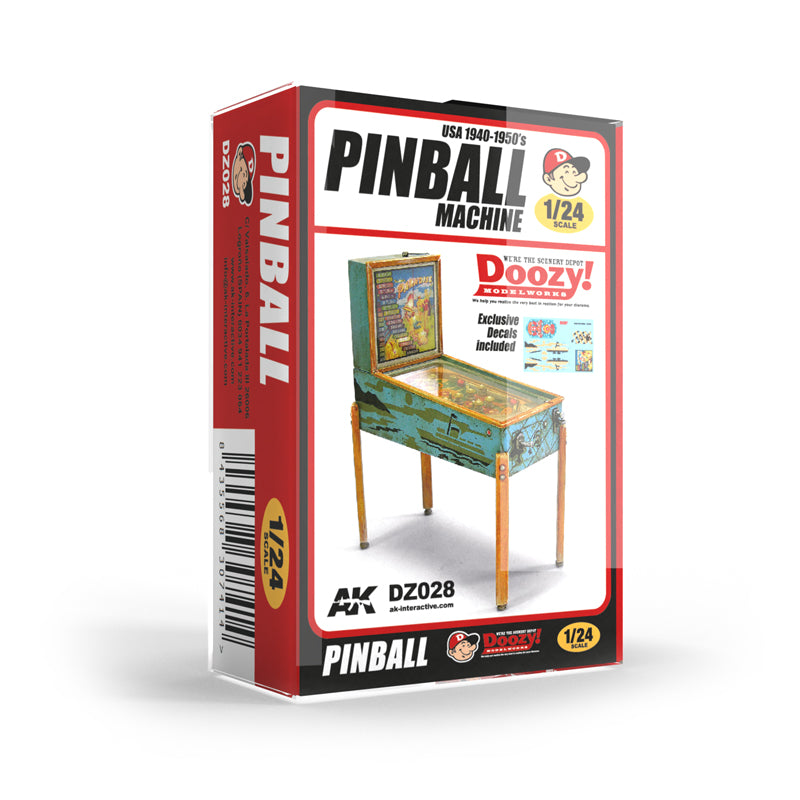 Ak Interactive - Resins - Doozy - Usa 1940-1950'S Pinball Machine