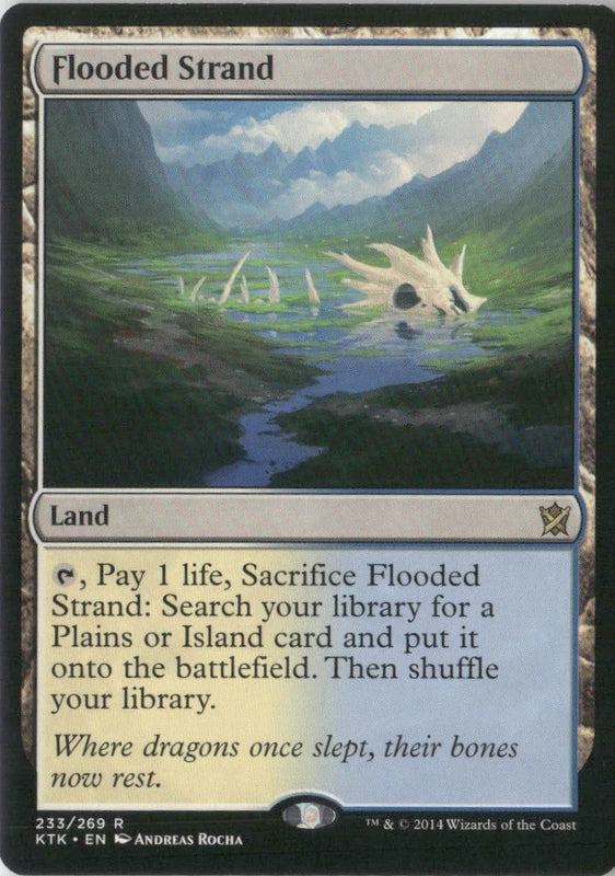 Scan Image | Flooded Strand - Khans of Tarkir | [BCD7BE48]