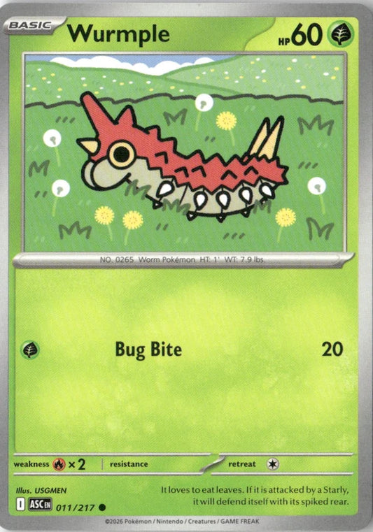 Wurmple - ME: Ascended Heroes