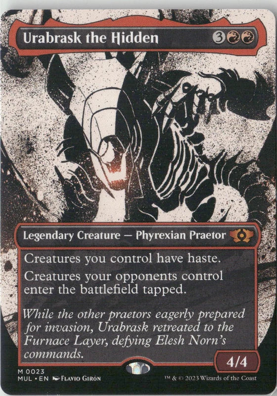 Scan Image | Urabrask the Hidden - March of the Machine: Multiverse Legends | [6EFE9428]