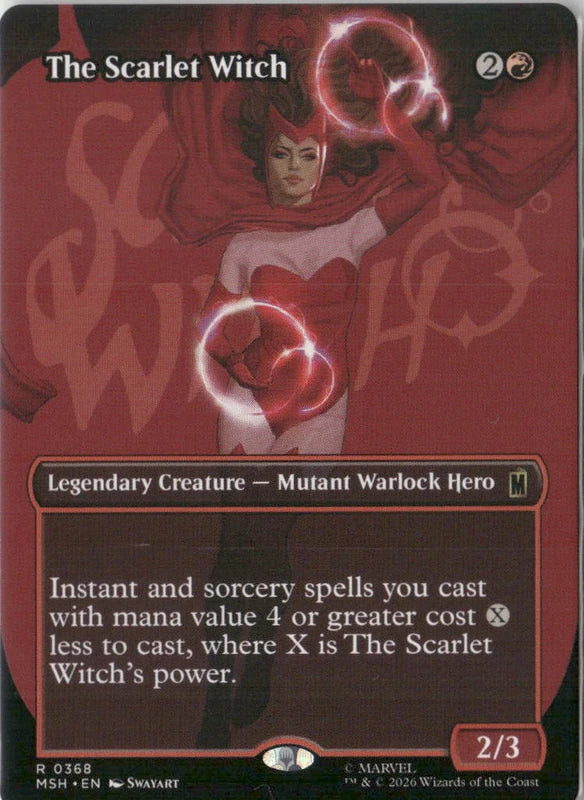 Scan Image | The Scarlet Witch (Borderless) - Marvel Super Heroes | [8B87552F]
