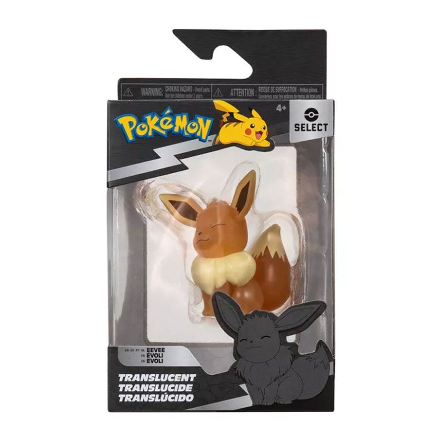 Pokemon Select Battle Figure Translucent Eevee