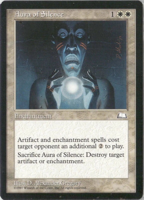 Scan Image | Aura of Silence - Weatherlight | [15FD93CE]