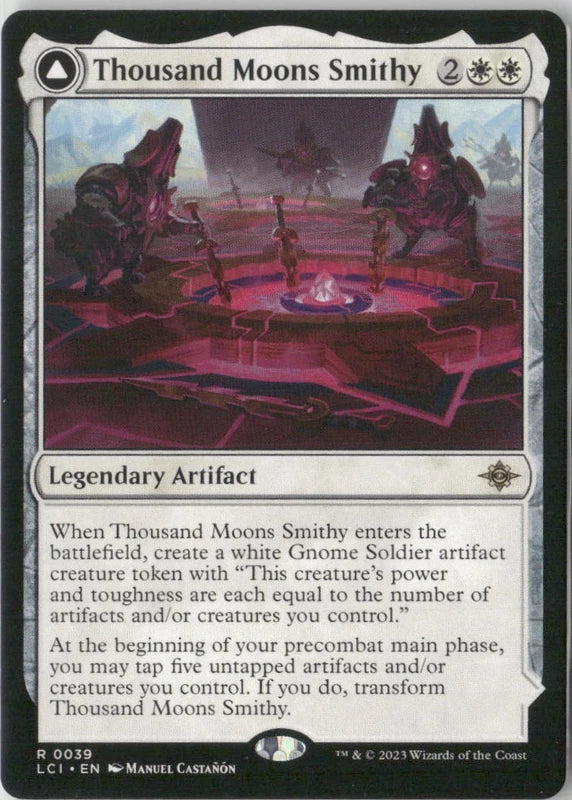 Scan Image | Thousand Moons Smithy - The Lost Caverns of Ixalan | [3A8DA946]