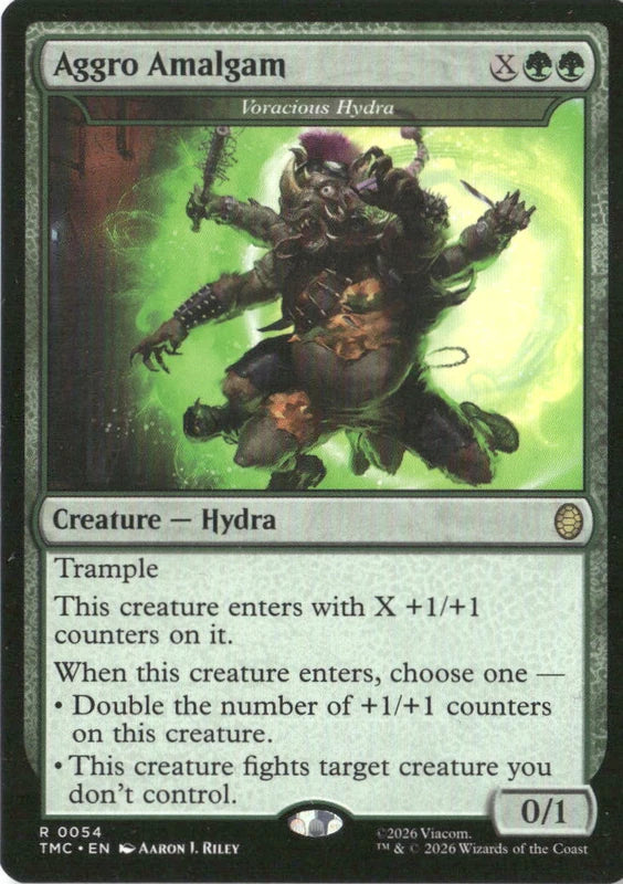 Aggro Amalgam - Voracious Hydra - Commander: Teenage Mutant Ninja Turtles