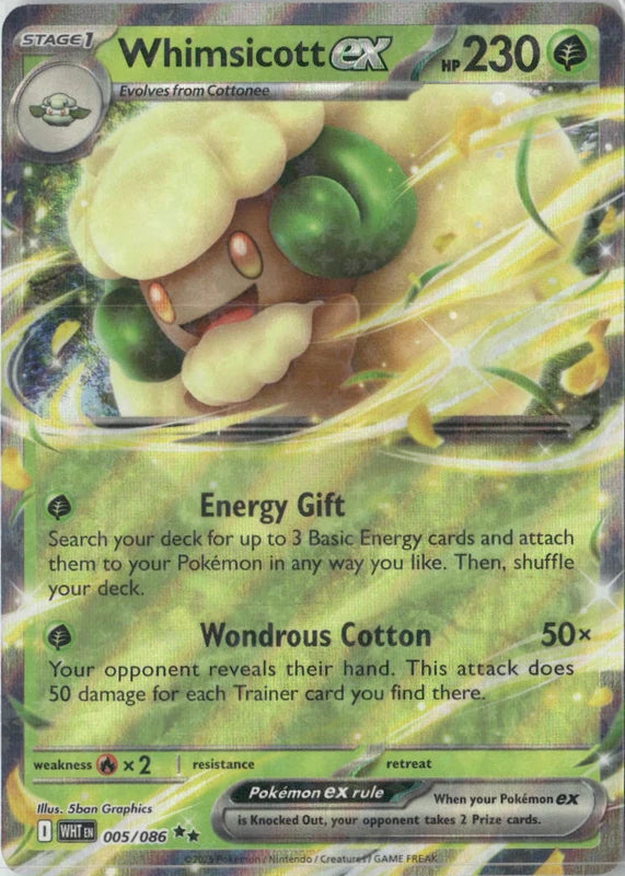 Whimsicott ex - SV: White Flare
