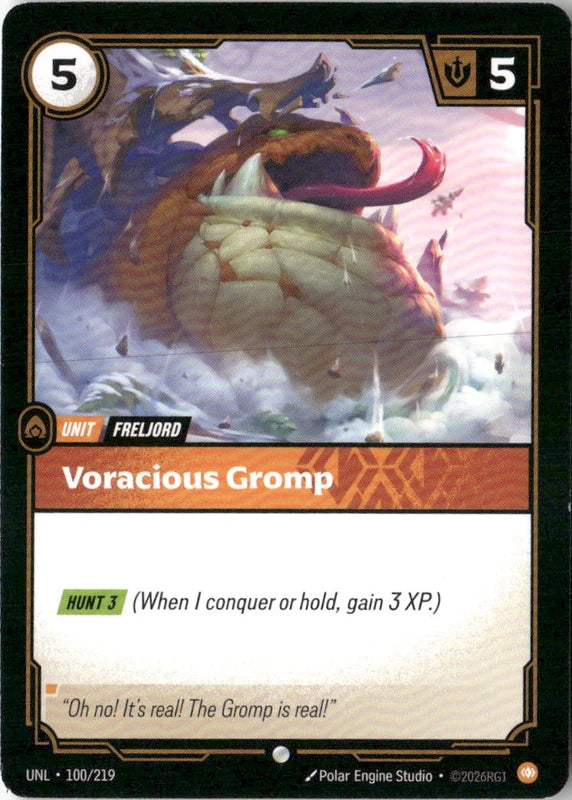 Voracious Gromp - Unleashed