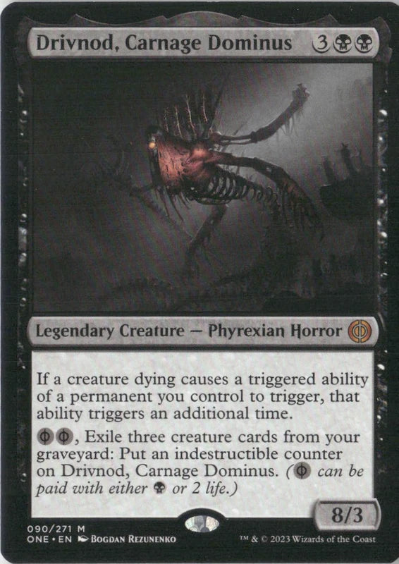 Scan Image | Drivnod, Carnage Dominus - Phyrexia: All Will Be One | [8EEA5478]