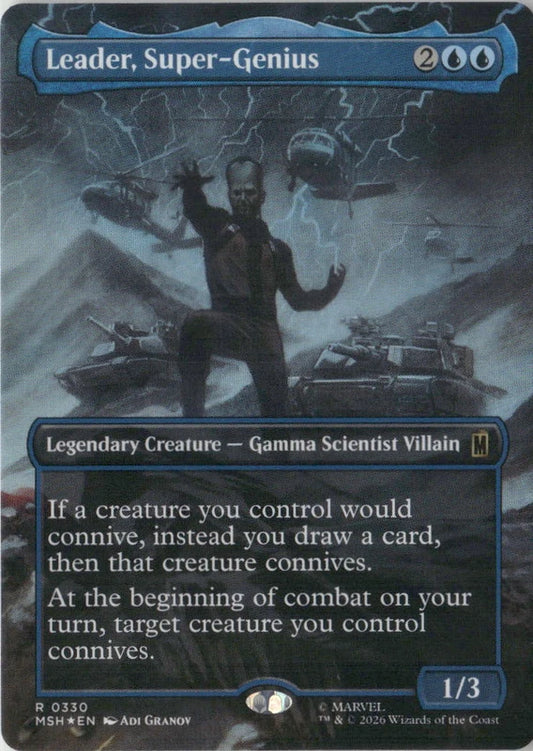 Scan Image | Leader, Super-Genius (Borderless) - Marvel Super Heroes | [FF842D26]