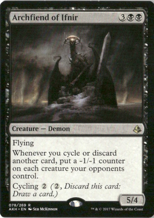 Scan Image | Archfiend of Ifnir - Amonkhet | [87F8ADD6]