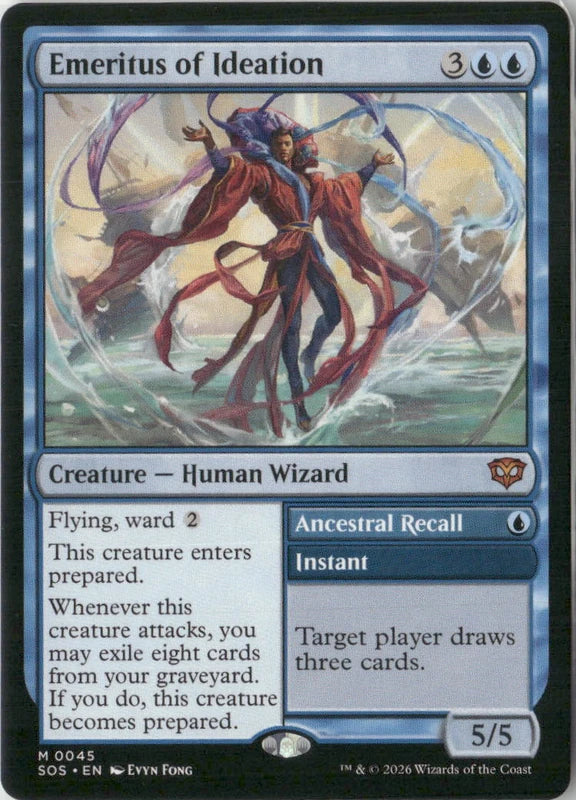 Scan Image | Emeritus of Ideation - Secrets of Strixhaven | [55B76232]