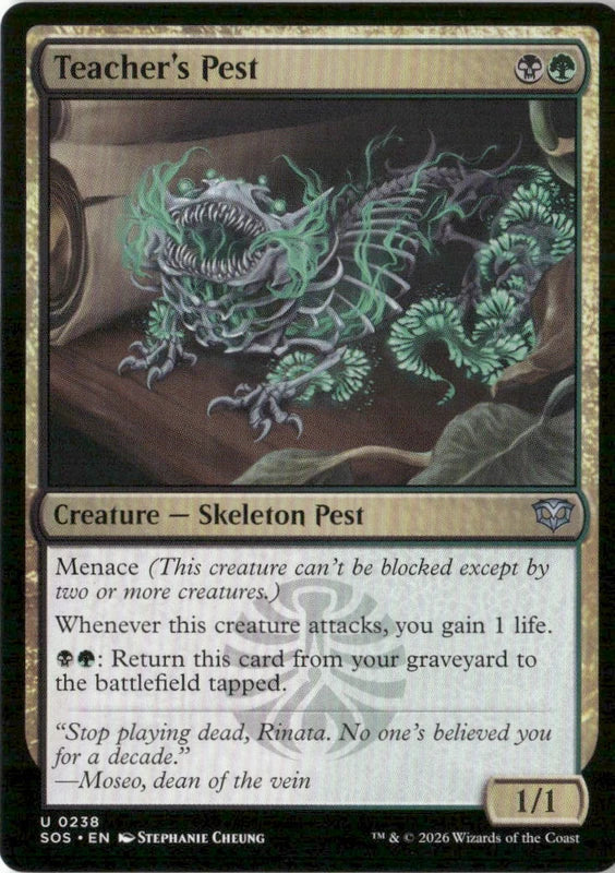 Teacher's Pest - Secrets of Strixhaven