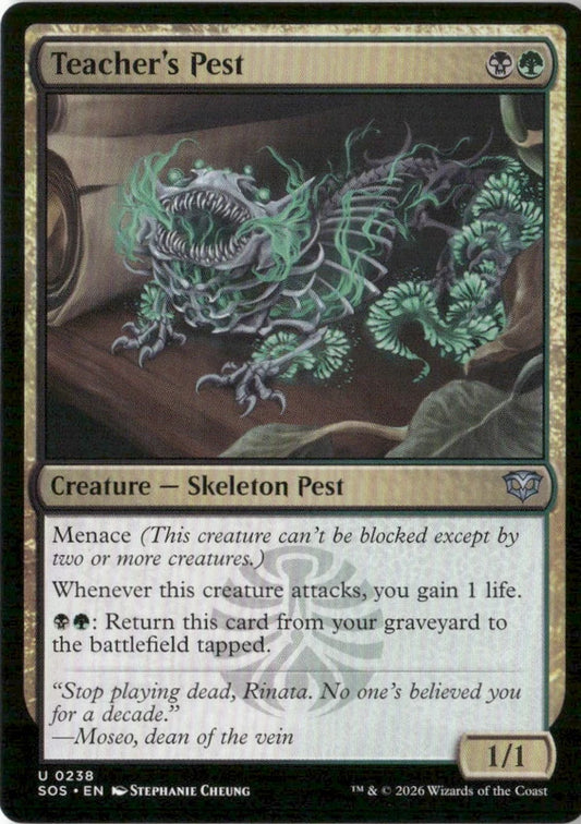 Teacher's Pest - Secrets of Strixhaven